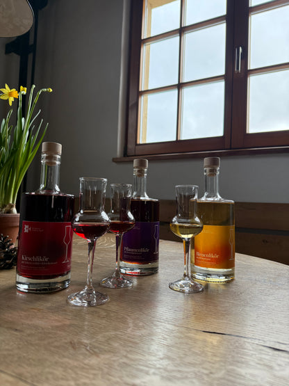 Pflaumenlikör mit Zwetschgenwasser