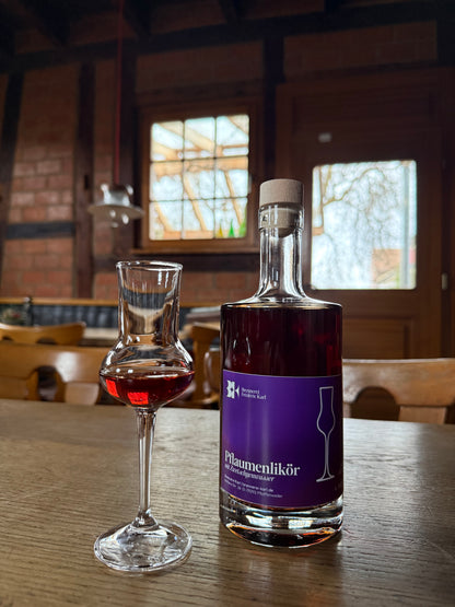 Pflaumenlikör mit Zwetschgenwasser